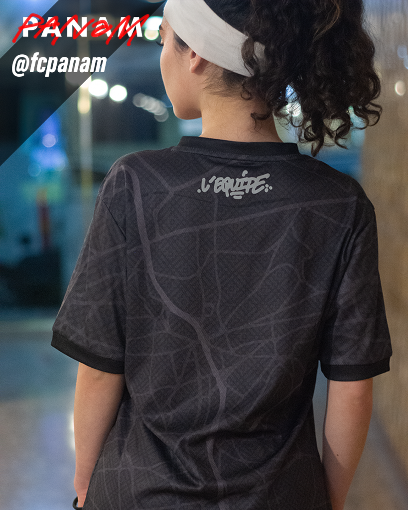 Back Shot of FC PANAM jersey v1
