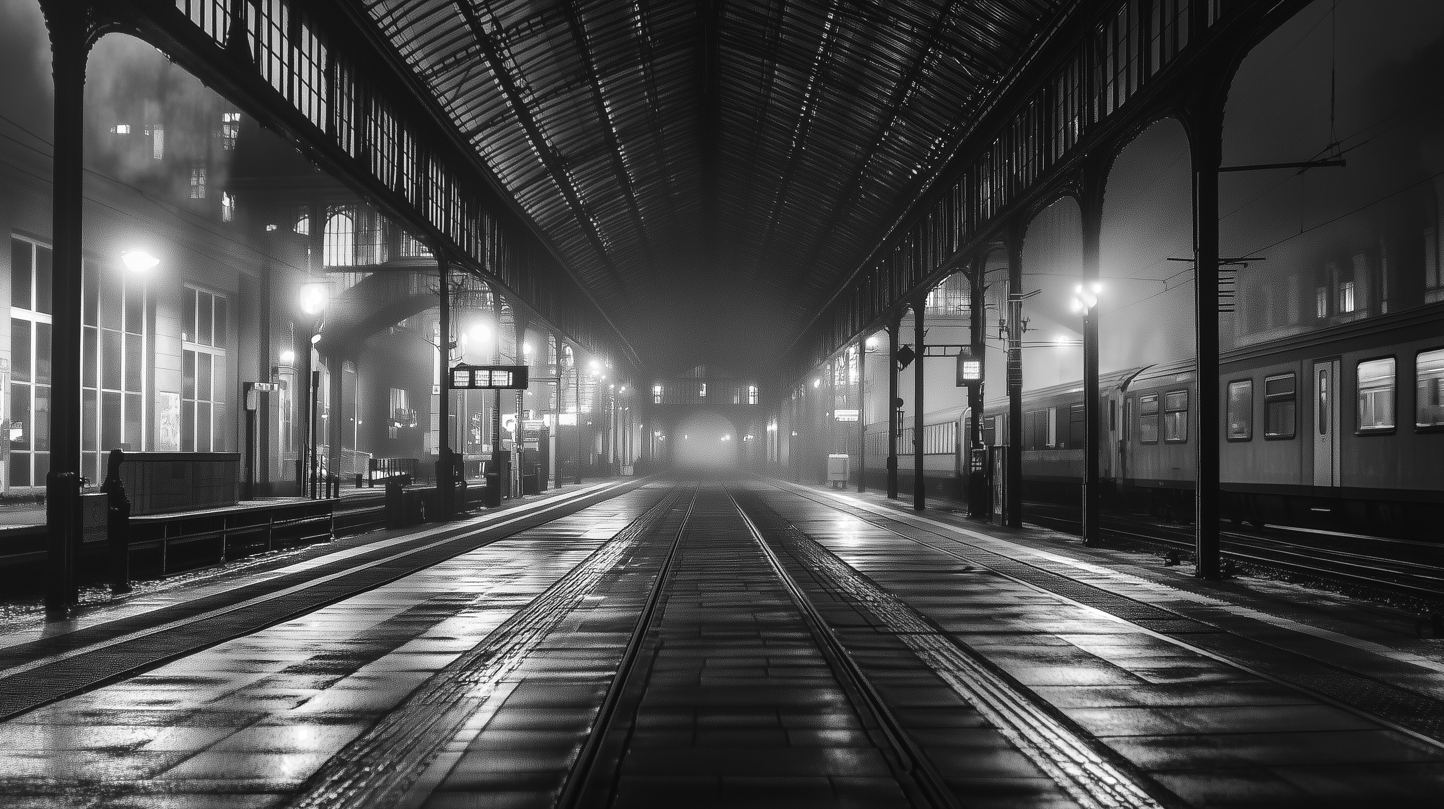 FC Panam Slider picture - train station by night