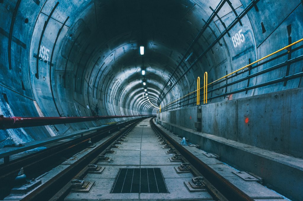 Metro tunnel shot
